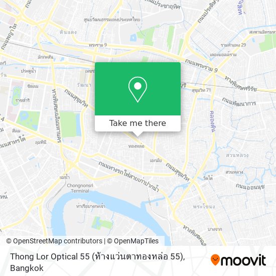 Thong Lor Optical 55 (ห้างแว่นตาทองหล่อ 55) map