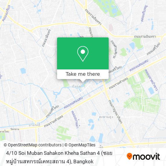 4 / 10 Soi Muban Sahakon Kheha Sathan 4 (ซอย หมู่บ้านสหกรณ์เคหะสถาน 4) map