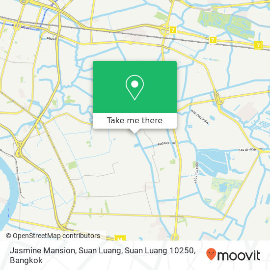 Jasmine Mansion, Suan Luang, Suan Luang 10250 map