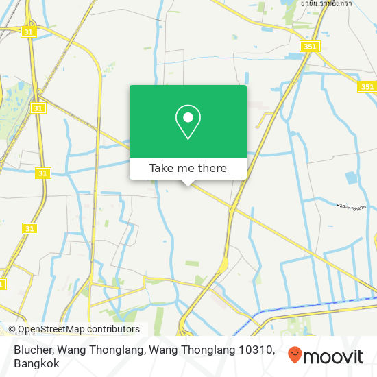 Blucher, Wang Thonglang, Wang Thonglang 10310 map