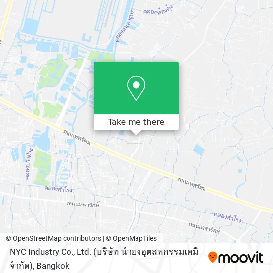 NYC Industry Co., Ltd. (บริษัท นำยงอุตสหกรรมเคมี จำกัด) map