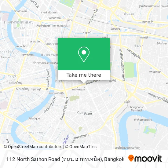 112 North Sathon Road (ถนน สาทรเหนือ) map