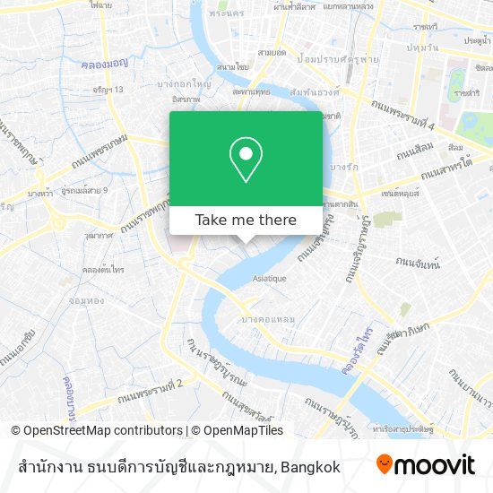 สำนักงาน ธนบดีการบัญชีและกฎหมาย map