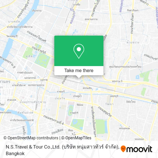 N.S.Travel & Tour Co.,Ltd. (บริษัท หนุ่มสาวทัวร์ จำกัด) map