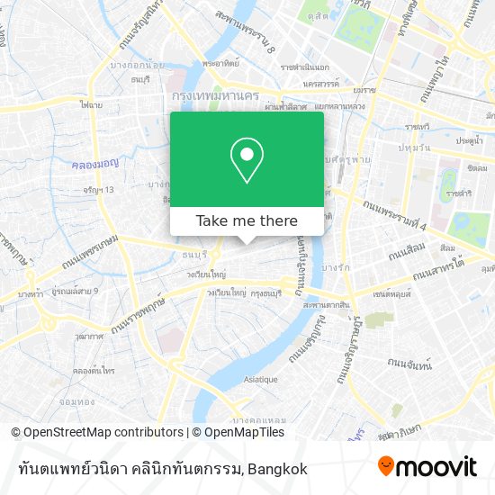 ทันตแพทย์วนิดา คลินิกทันตกรรม map