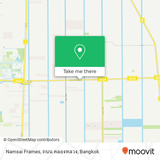 Namsai Frames, ถนน คลองหลวง map