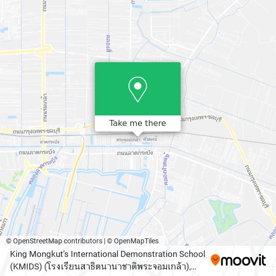 King Mongkut's International Demonstration School (KMIDS) (โรงเรียนสาธิตนานาชาติพระจอมเกล้า) map