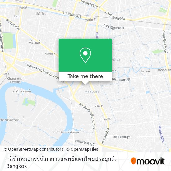 คลินิกหมอกรรณิกาการแพทย์แผนไทยประยุกต์ map