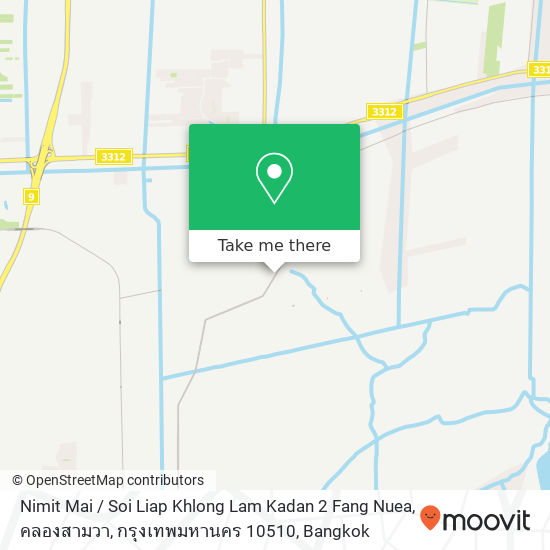 Nimit Mai / Soi Liap Khlong Lam Kadan 2 Fang Nuea, คลองสามวา, กรุงเทพมหานคร 10510 map