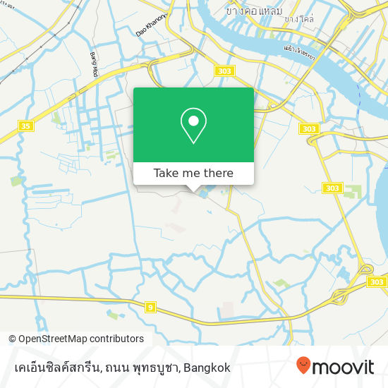 เคเอ็นซิลค์สกรีน, ถนน พุทธบูชา map