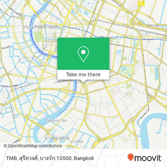 TMB, สุริยวงศ์, บางรัก 10500 map