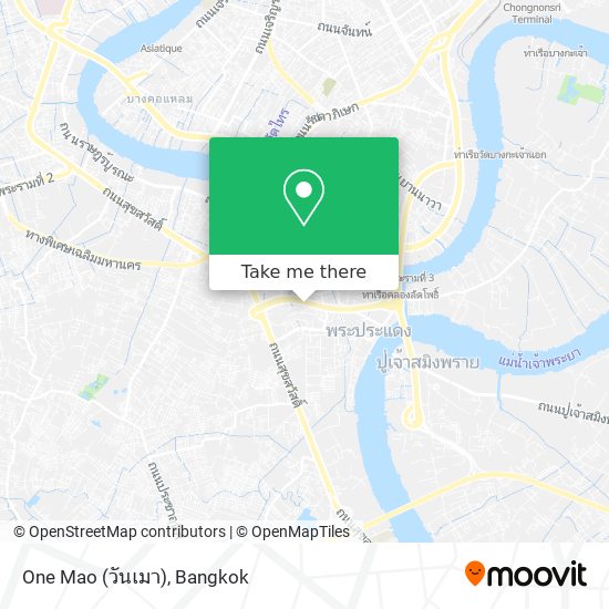 One Mao (วันเมา) map