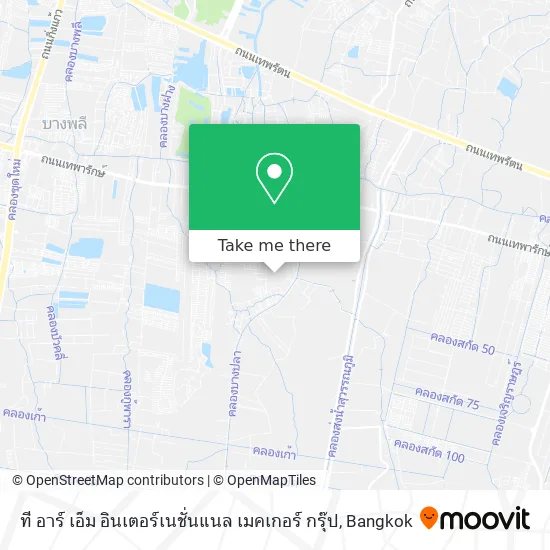 ที อาร์ เอ็ม อินเตอร์เนชั่นแนล เมคเกอร์ กรุ๊ป map
