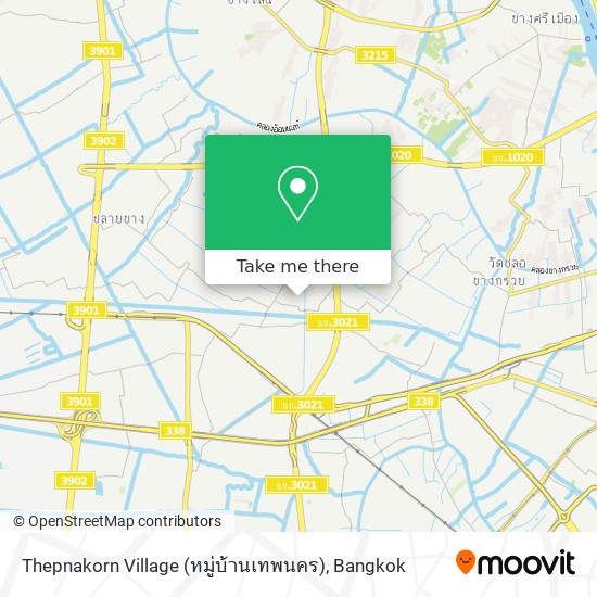 Thepnakorn Village (หมู่บ้านเทพนคร) map