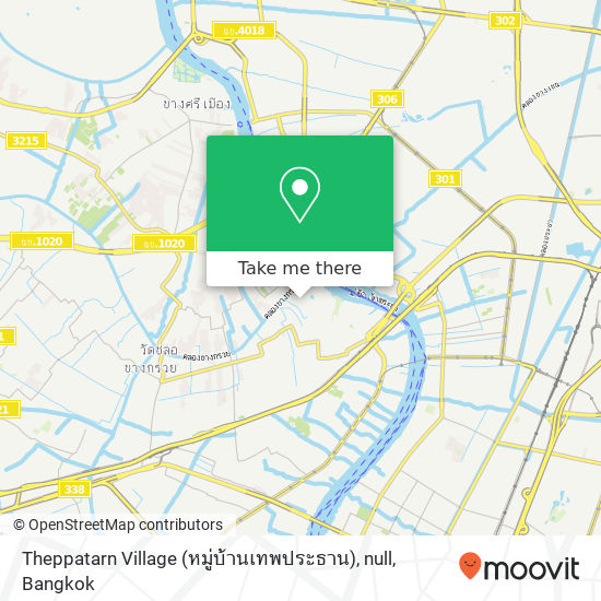 Theppatarn Village (หมู่บ้านเทพประธาน), null map