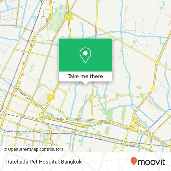 Ratchada Pet Hospital map