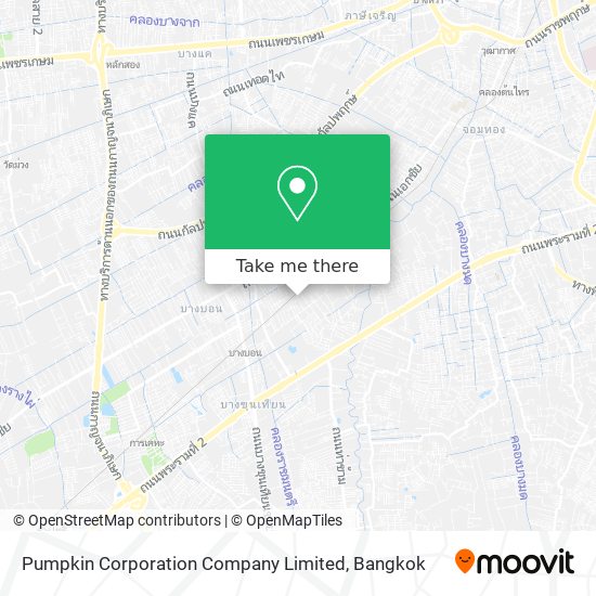 Pumpkin Corporation Company Limited map