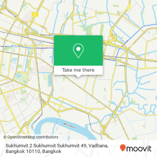 Sukhumvit 2 Sukhumvit Sukhumvit 49, Vadhana, Bangkok 10110 map