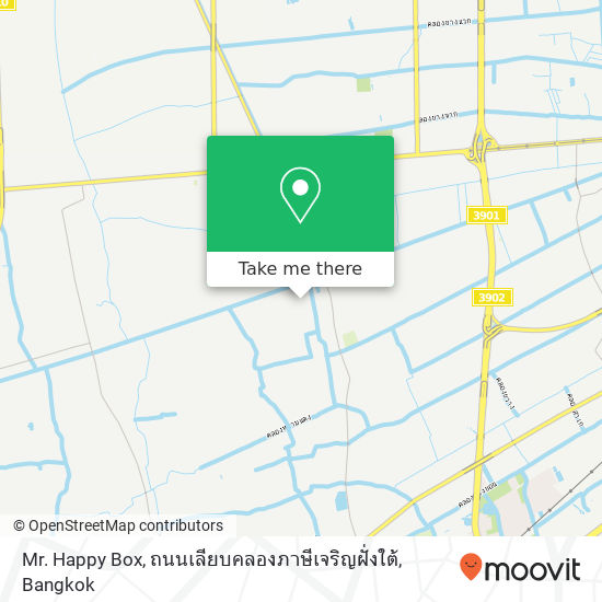 Mr. Happy Box, ถนนเลียบคลองภาษีเจริญฝั่งใต้ map