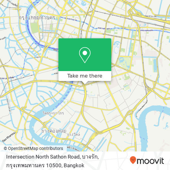 Intersection North Sathon Road, บางรัก, กรุงเทพมหานคร 10500 map
