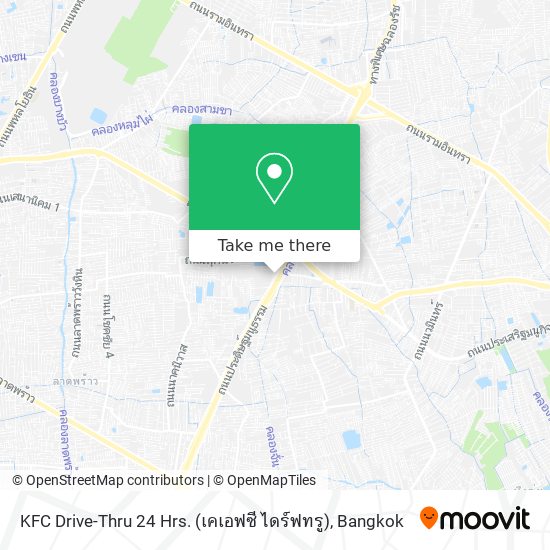 KFC Drive-Thru 24 Hrs. (เคเอฟซี ไดร์ฟทรู) map