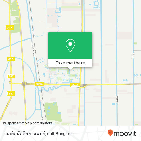 หอพักนักศึกษาแพทย์, null map