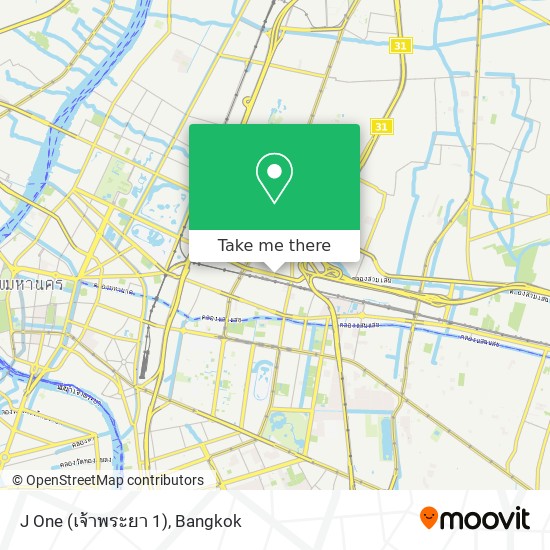 J One (เจ้าพระยา 1) map