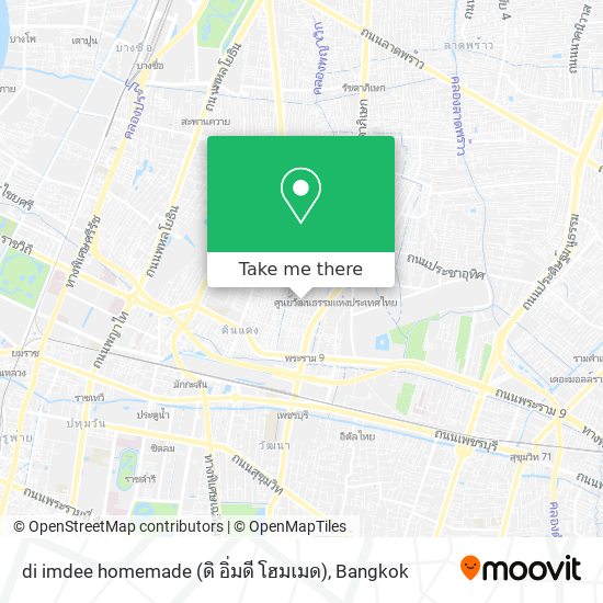 di imdee homemade (ดิ อิ่มดี โฮมเมด) map