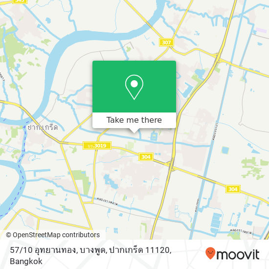 57 / 10 อุทยานทอง, บางพูด, ปากเกร็ด 11120 map