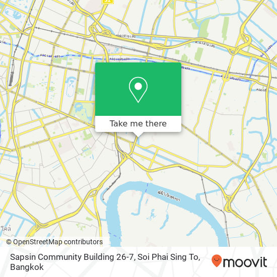 Sapsin Community Building 26-7, Soi Phai Sing To map