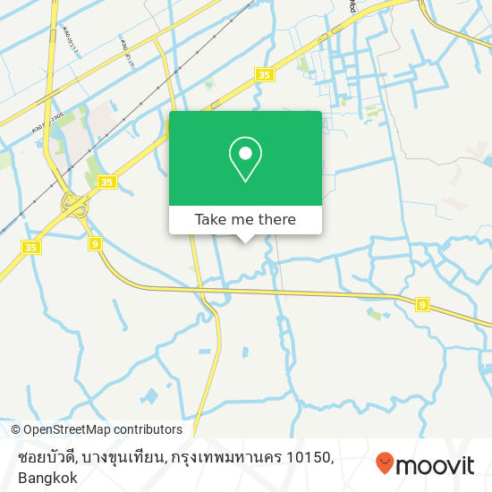 ซอยบัวดี, บางขุนเทียน, กรุงเทพมหานคร 10150 map