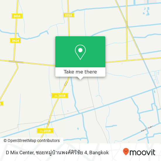 D Mix Center, ซอยหมู่บ้านพงศ์ศิริชัย 4 map