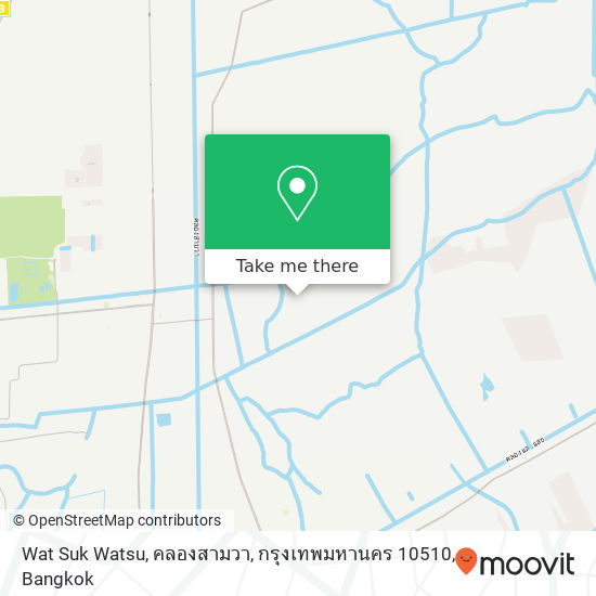 Wat Suk Watsu, คลองสามวา, กรุงเทพมหานคร 10510 map