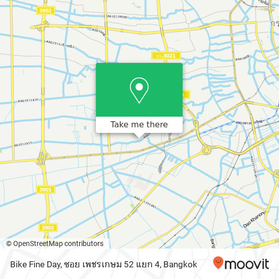 Bike Fine Day, ซอย เพชรเกษม 52 แยก 4 map