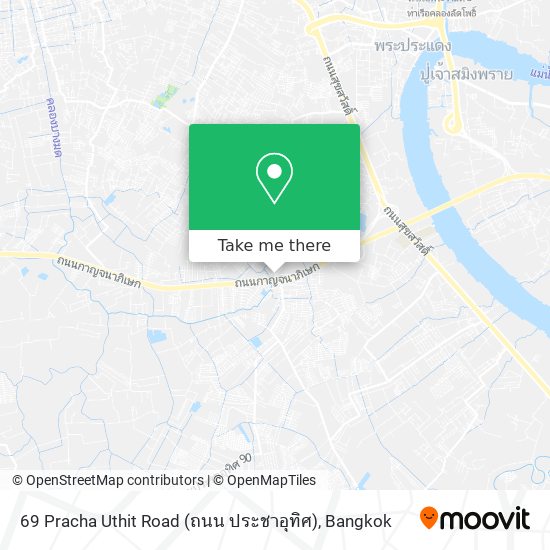 69 Pracha Uthit Road (ถนน ประชาอุทิศ) map