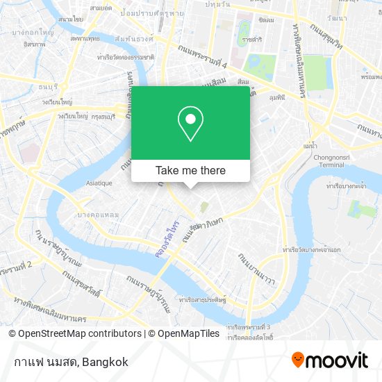 กาแฟ นมสด map