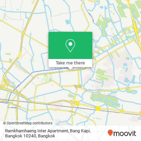 Ramkhamhaeng Inter Apartment, Bang Kapi, Bangkok 10240 map