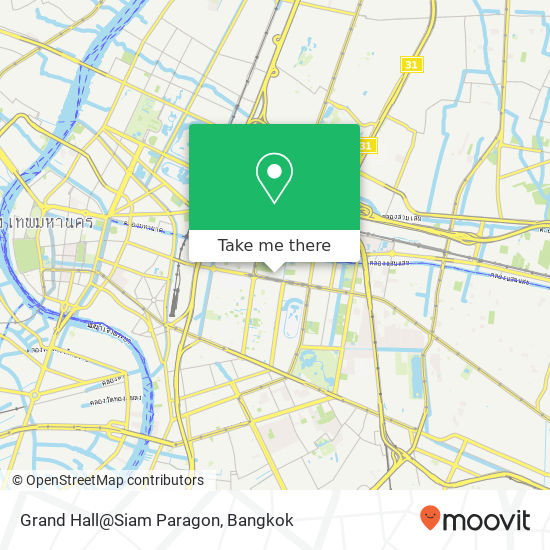 Grand Hall@Siam Paragon map