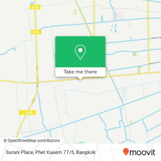 Surani Place, Phet Kasem 77/5 map