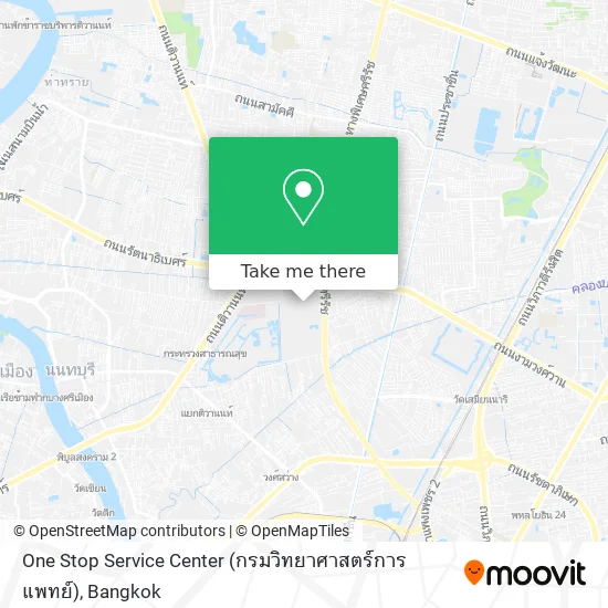 One Stop Service Center (กรมวิทยาศาสตร์การแพทย์) map
