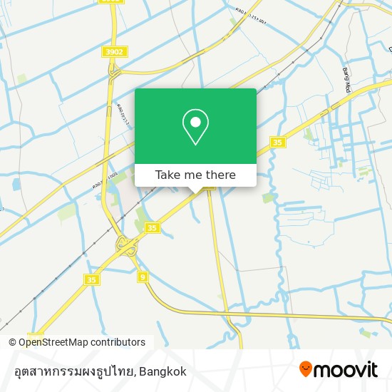 อุตสาหกรรมผงธูปไทย map