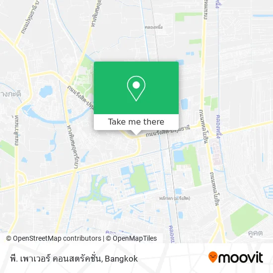 พี. เพาเวอร์ คอนสตรัคชั่น map