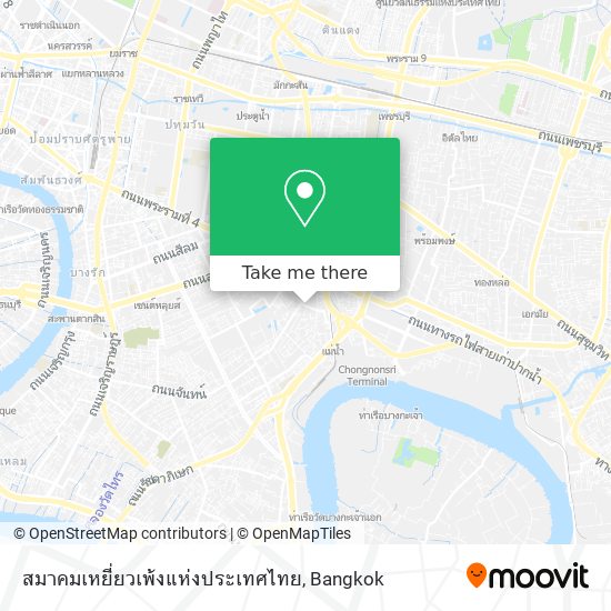 สมาคมเหยี่ยวเพ้งแห่งประเทศไทย map