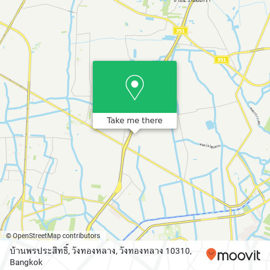 บ้านพรประสิทธิ์, วังทองหลาง, วังทองหลาง 10310 map