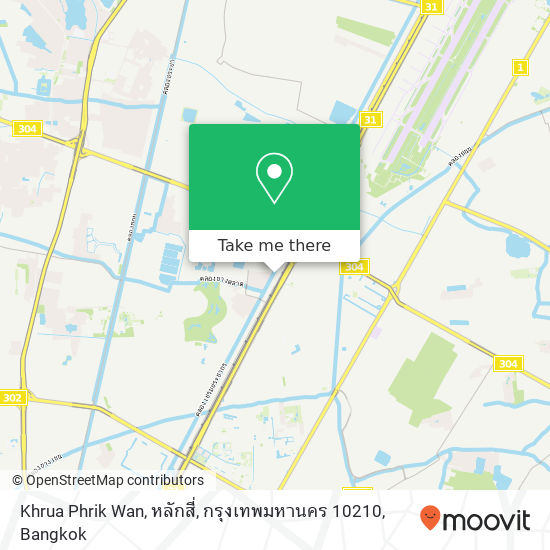 Khrua Phrik Wan, หลักสี่, กรุงเทพมหานคร 10210 map
