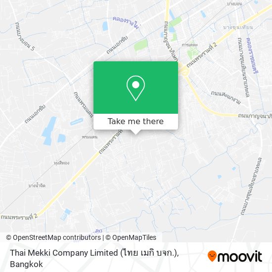 Thai Mekki Company Limited (ไทย เมกิ บจก.) map
