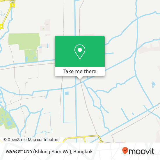 คลองสามวา (Khlong Sam Wa) map