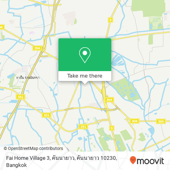 Fai Home Village 3, คันนายาว, คันนายาว 10230 map