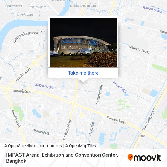 IMPACT Arena, Exhibition and Convention Center map