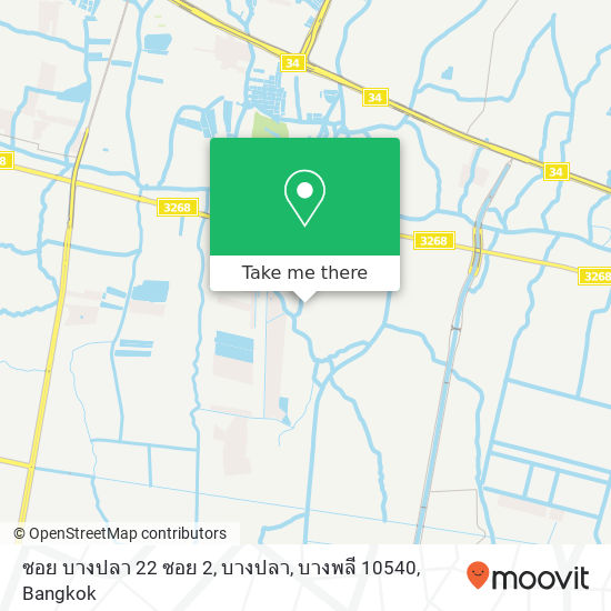 ซอย บางปลา 22 ซอย 2, บางปลา, บางพลี 10540 map